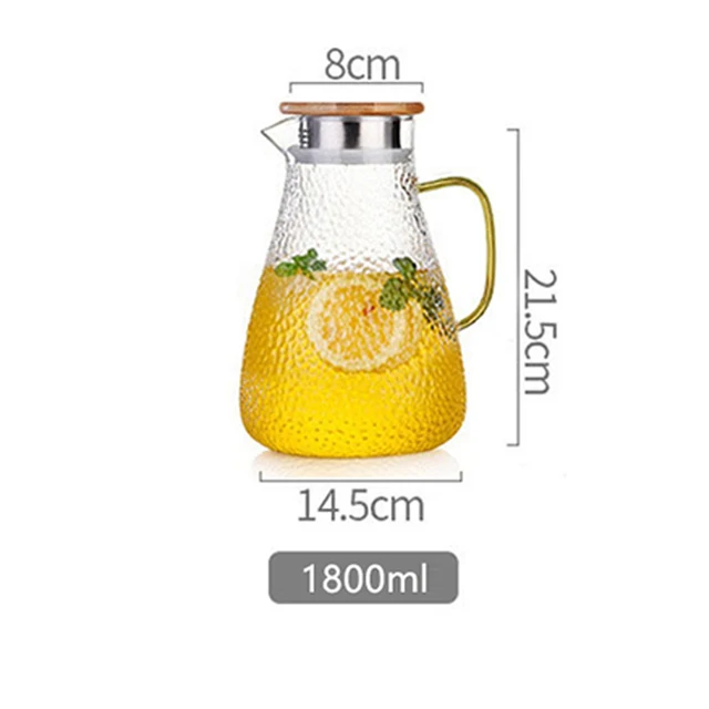 4 Pièces Couvercle De Bouilloire Bouteilles D'Eau En Verre Bouchon De D'Eau  En Silicone Bouteilles De Jus En Verre Pichet De[x703] - Cdiscount Maison