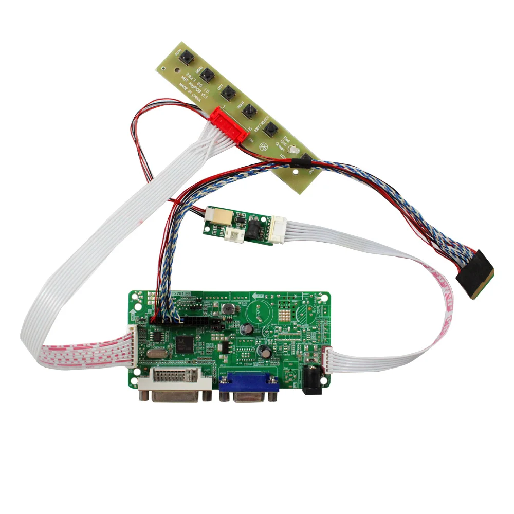 

7Inch Lcd Driver Board Dvi Vga 1280X800 Lcd Inverter Board Rt2281 Controller Board For 7'' Lcd Car Display