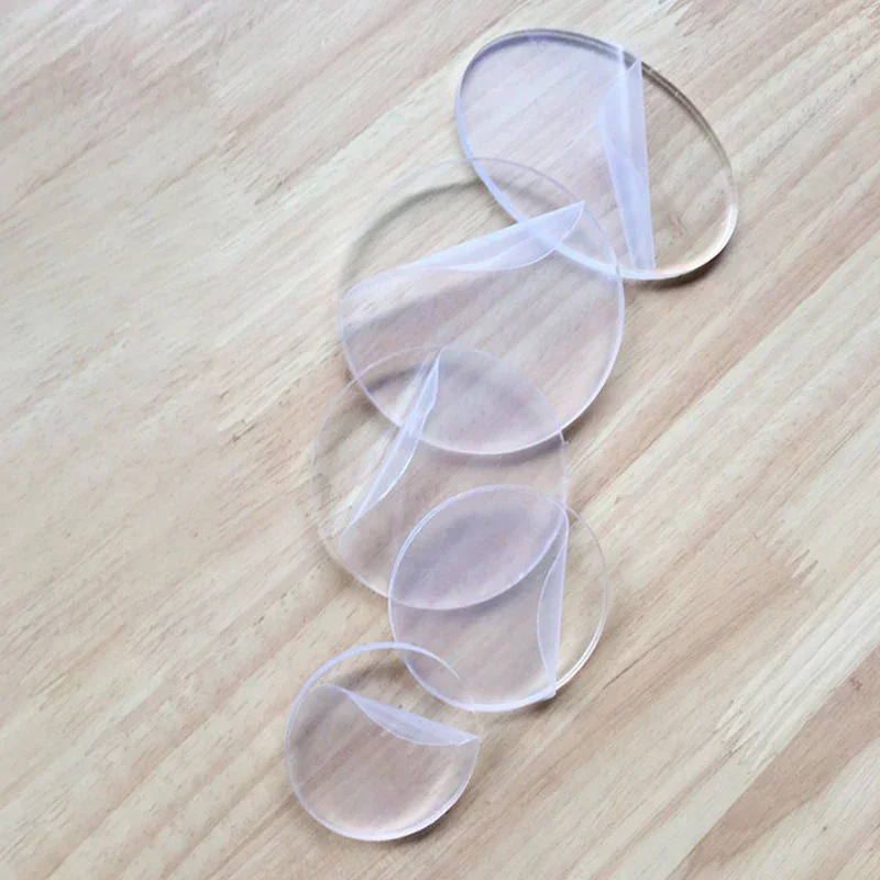 Clay tools acrylic bases fit for 1pcs polymer clay molds
