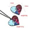 Steven and Universe Necklace Classic Cartoon Periphery Cute Enamel Heart Brooch Pendant  Jewelry Gift for Movie Fans 2