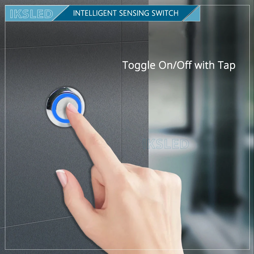 Touch-Activated Smart LED Sensor Light for Closets and Cabinets