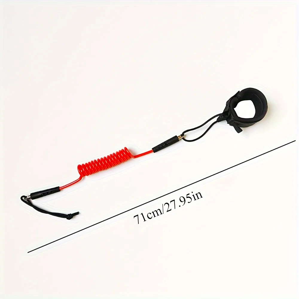 Surfboard Elastic Safety Rope 1PC Sup Hand Leash Cord Strap Waterskiing Surfboard Accessories