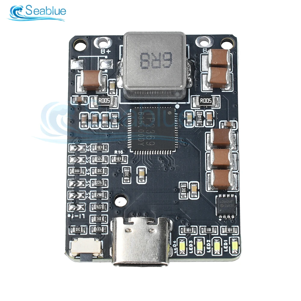 Batteria al litio IP2369 45W 2S ~ 6S Ricarica scarica BMS 3S 4S 5S Caricabatterie Li-ion/LiFePO4 per caricabatterie drone Power Bank - immagine 6