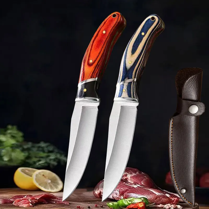 Kitchen Knife 1pc Stainless steel Boning Chef's Cooking barbecue meat cleaver Paring Utensils