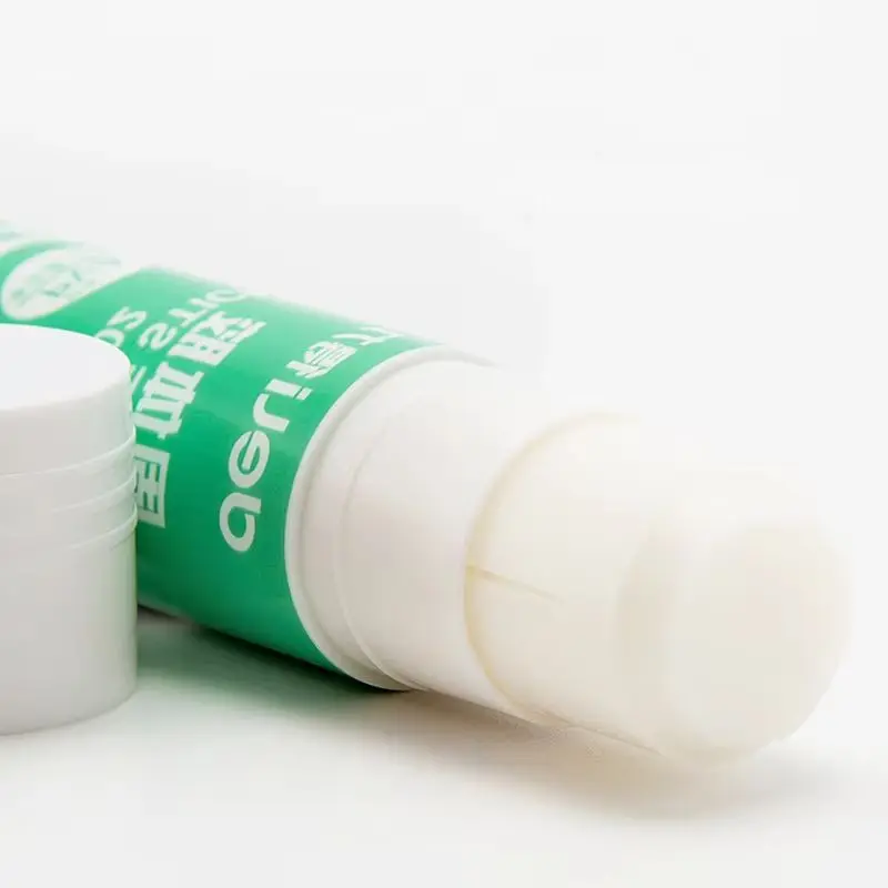 델리 흰색 고체 접착제 스틱 학생 어린이 접착 종이 공예, PVA  접착제, 학교 사무실 용품 문구, 36g