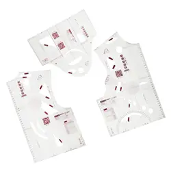 Sewing Ruler Pattern Making Tailor Apparel Handmade 1:1 Garment Prototype