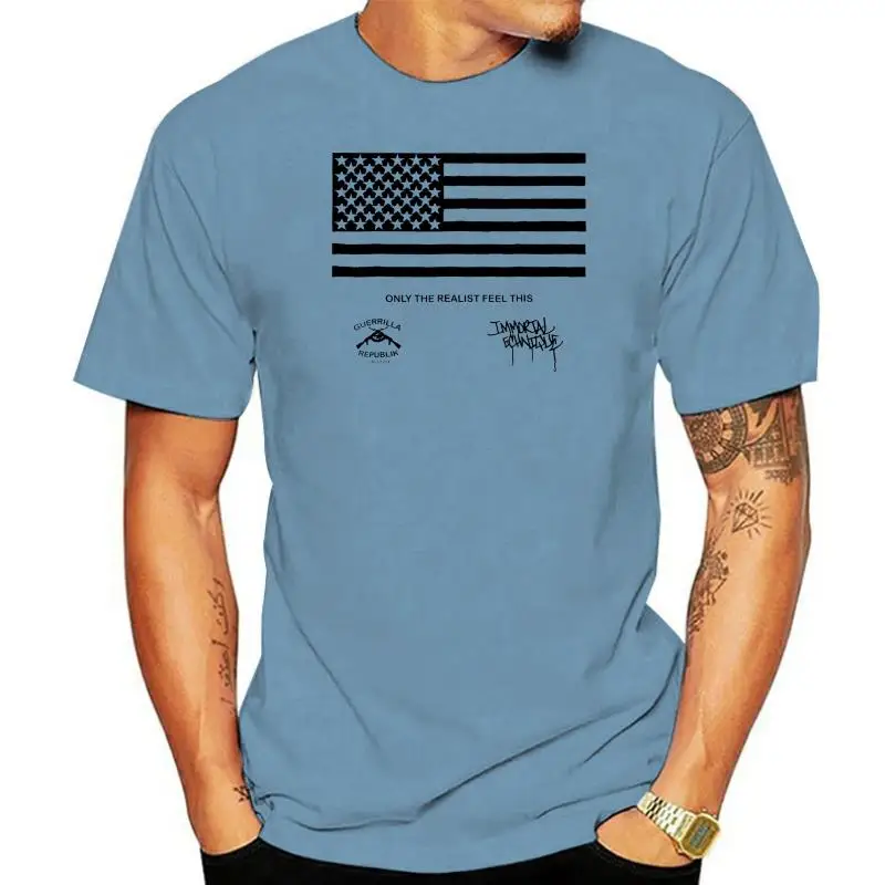 Мужская футболка с надписью «Only The реалистика Feel This», женская футболка с иммортальной техникой