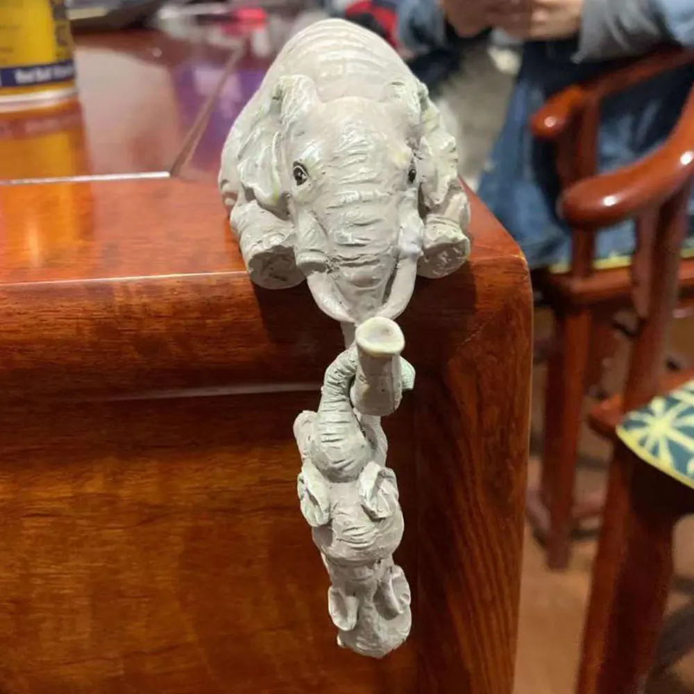 

Украшение из эпоксидной смолы в виде слона, элегантный дизайн, уникальный дизайн, идеальное украшение для дома, изысканное мастерство, высококачественное полимерное ремесло