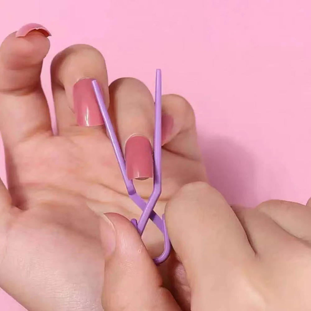 Nail Clip Shaping Paint Spill-proof Mixed Color Painting Protection Prevent