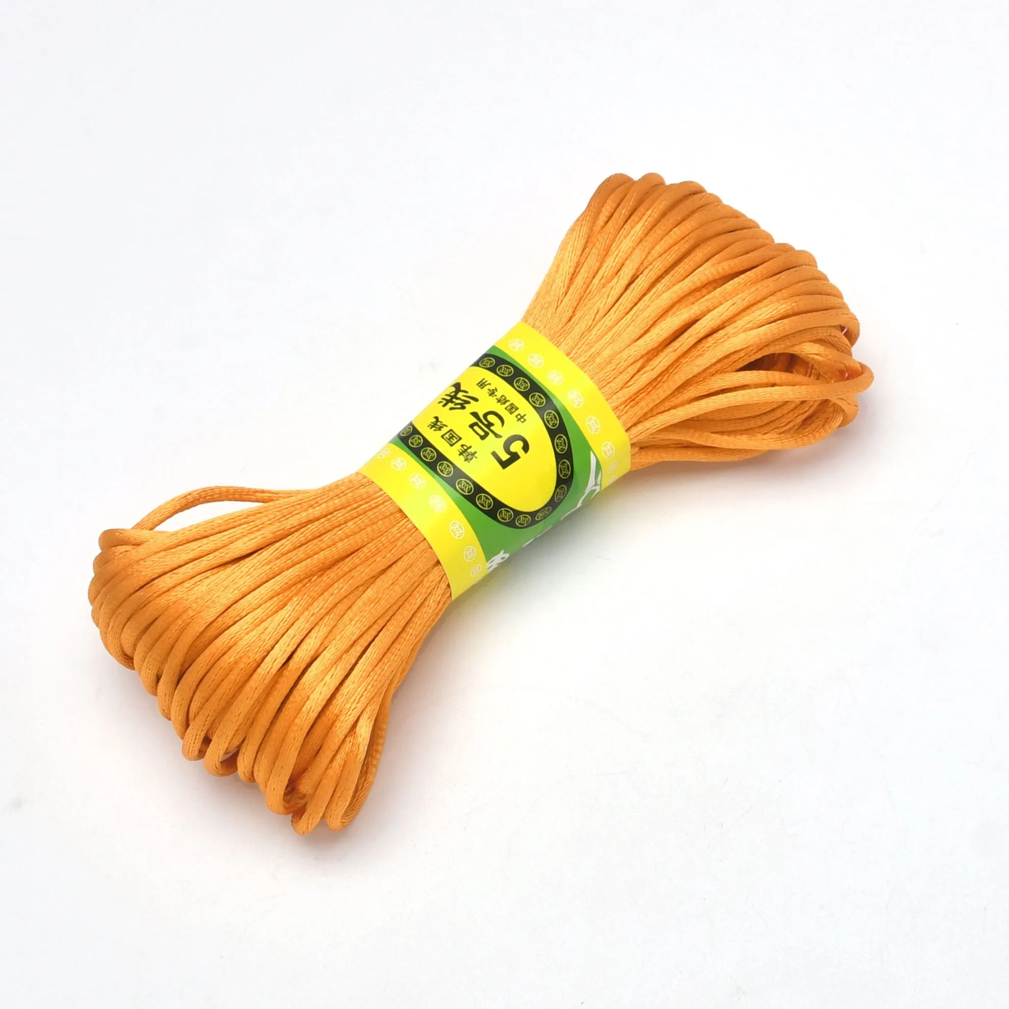 Premium Nylon Satin Cord for Jewelry and Crafting - 2.5mm, 20m