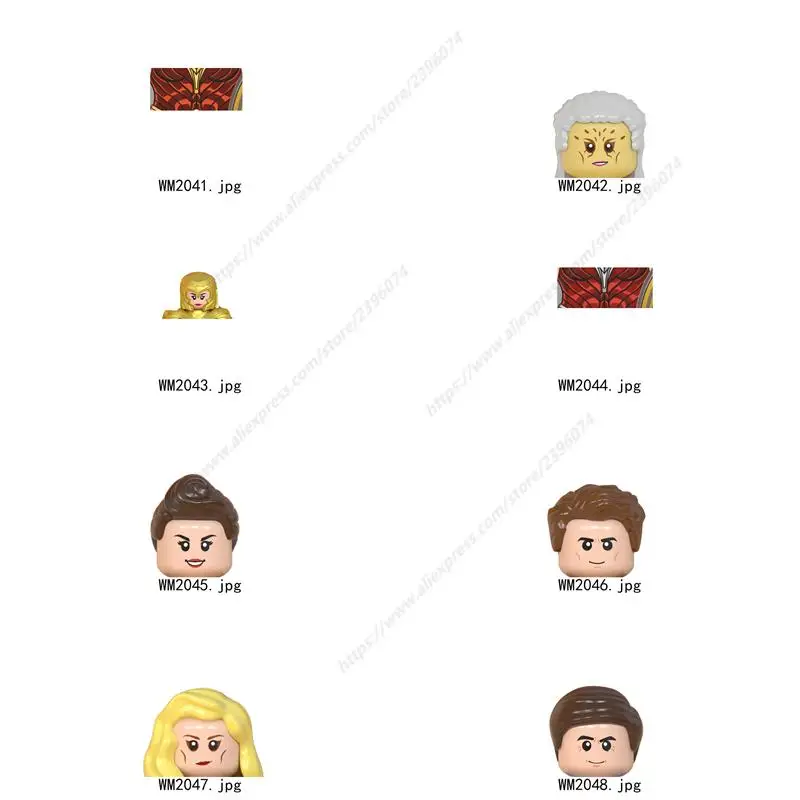 

Экшн-фигурки из одной коллекции, аксессуары, строительные блоки, игрушки для детей, серия-164