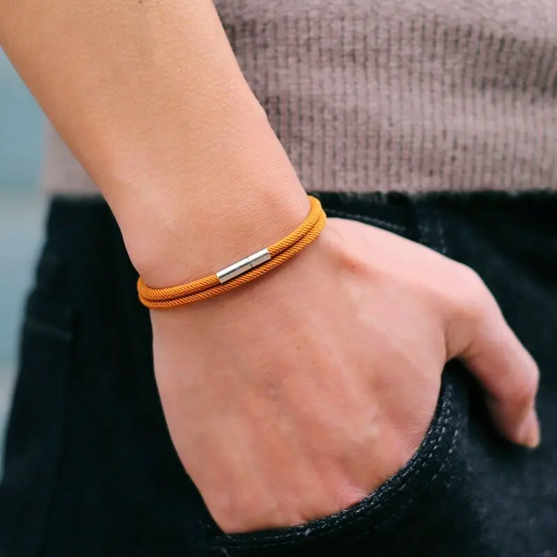 Stainless Steel Milan String Bracelet for Men and Women