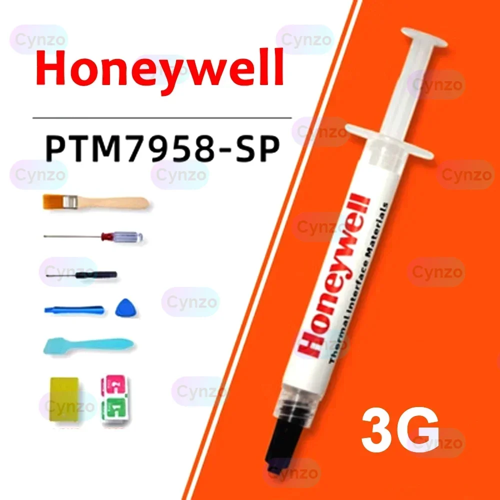 Graxa Térmica para Computador Cpu Placa Gráfica Gpu Mudança de Fase Condutiva Pasta de Silicone Ptm7950sp Honeywell7958sp
