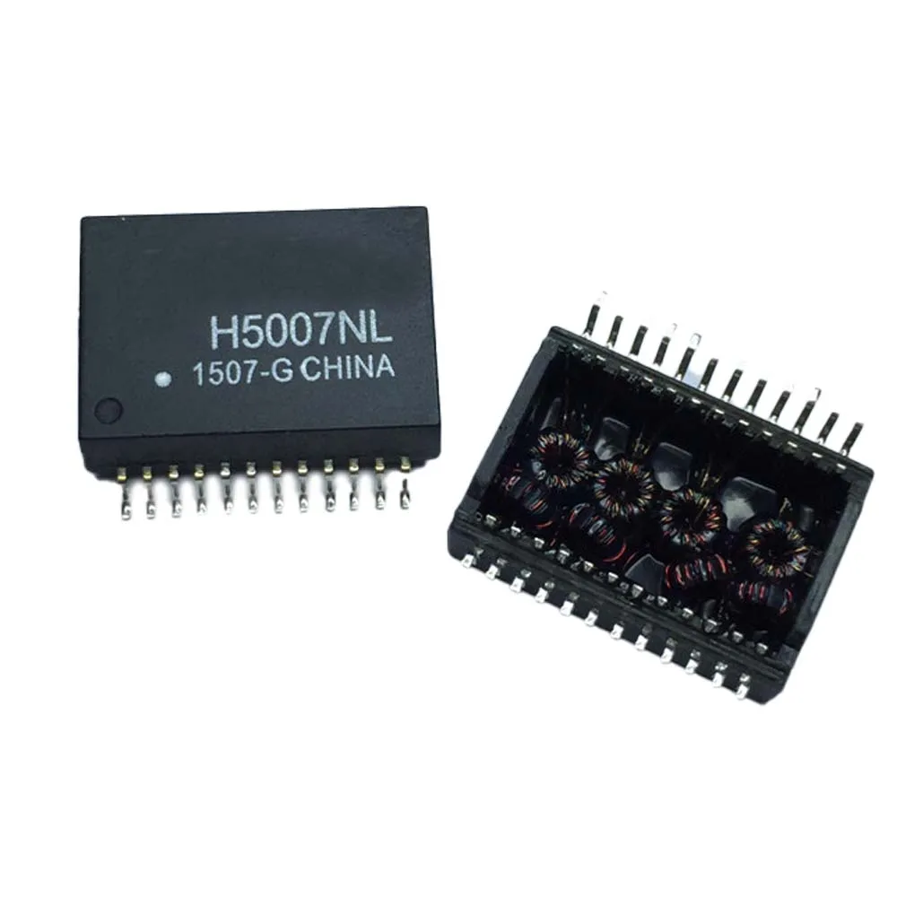

10 PCS H5007NL SOP-24 H5007 SMD 1000BASE-T Magnetic S module Integrated Circuits