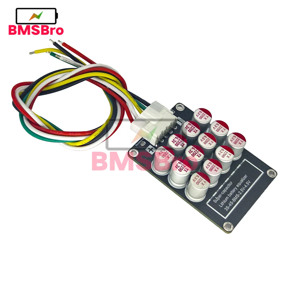 BMS 3S 4S 5.5A Batteria al litio Lifepo4 Bilanciatore attivo Equalizzatore Trasferimento di energia ad alta efficienza Batteria Celle Bilanciamento - immagine 6