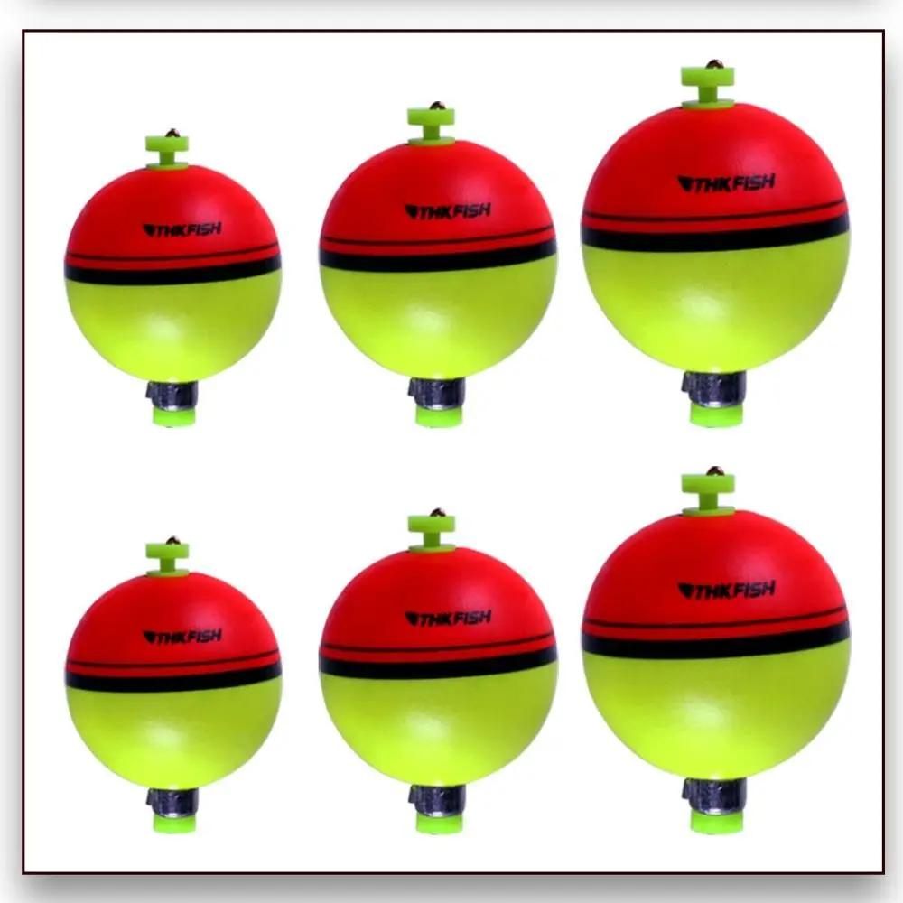 25Mm 40Mm 50Mm Palla Da Pesca Bobber Eva Weighted Fishing Float Bobber Marker Hard Round Ball Foam Float Pesca In Mare