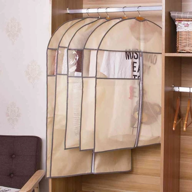 Anti-dust Hanging Clothes Cover, Wardrobe & Closet