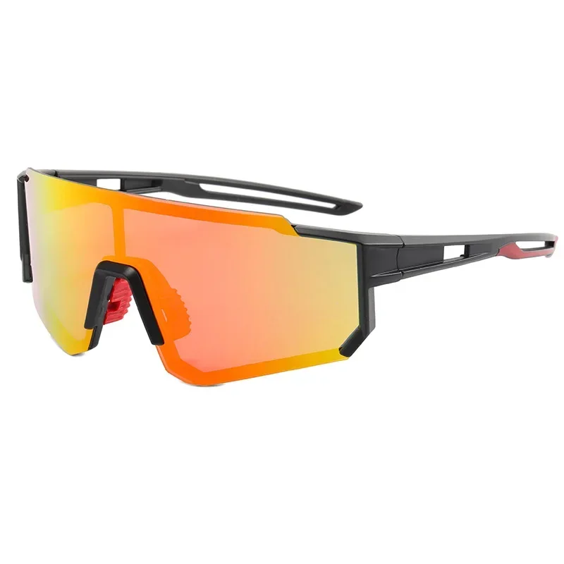 New Sunglasses Outdoor Sports Cycling Sunglasses UV-Proof Windproof Eye Protection Color-Changing Polarized