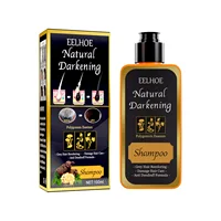 Hair Dye Shampoo Darken White Reduce Gray Anti Dandruff Itching Repair Damaged Smoothing Improve Scalp Environment Cleanse Roots 2