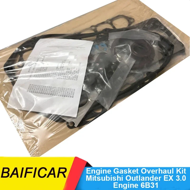 Baificar Genuine Engine Seal Gasket Overhaul Repair Kit MD303148 MF520031 For Mitsubishi Outlander EX 3.0 6B31