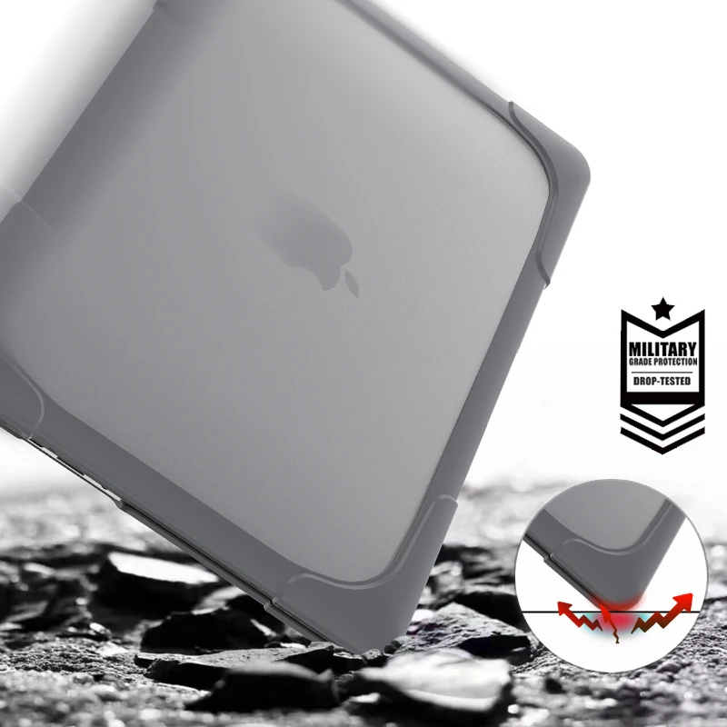Capa à Prova de Choque para Laptop Capa de Proteção para Air 13 A1369 A1466 Md760 Retina 13 15 A1502 A1425 Md212 A1398 Mc975 Mc976 - Imagem 2