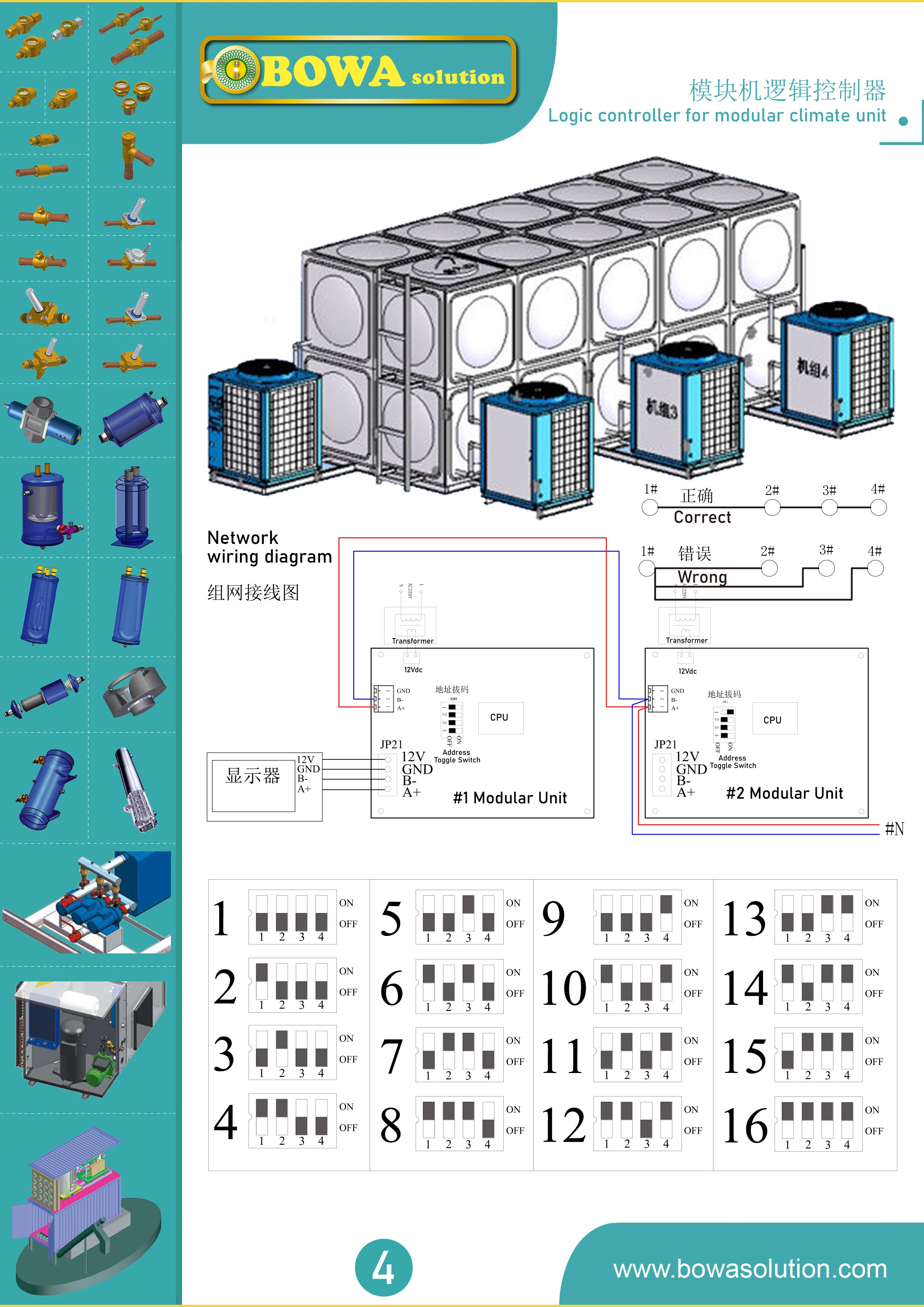 General purpose system logic controller of 2-compressors geothermal heat pump water heater air conditioners is powerful function