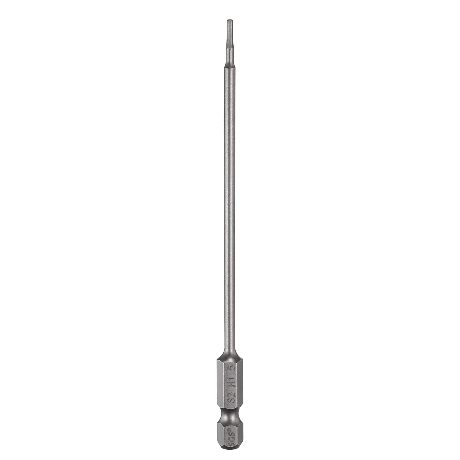 H2 H3 H4 H6 H8 H10 H12 Sechskant-Bohrerschlüssel, metrische flache Spitze, 1/4 Zoll Sechskantschaft, 150 mm magnetischer Sechskantschraubendreher-Steckschlüssel – Detail 1