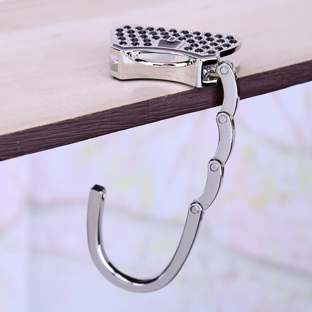 Pénztárca Kézitáska Fogas Horgos Táska Asztali Horog Kristály Strassz Dekoráció - Image 4