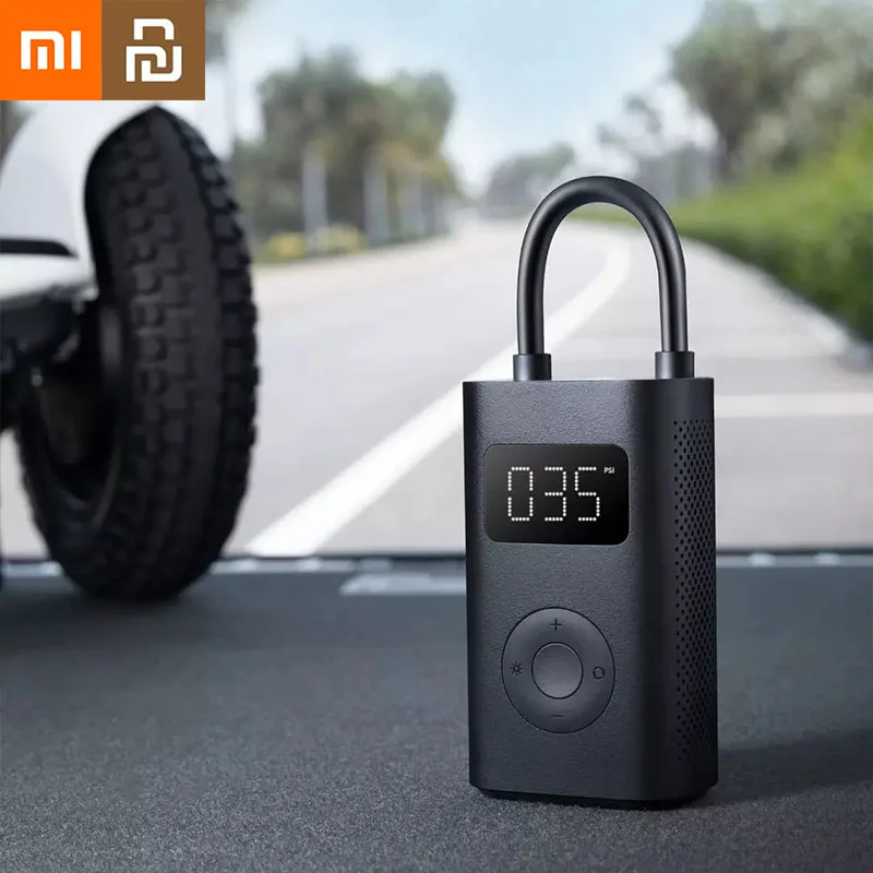 

Xiaomi Mijia Portable Electric AirCompressor 1S AirPump Tire Sensor Mi Inflatable Treasure for Motorcycle Car Soccer Air Pump