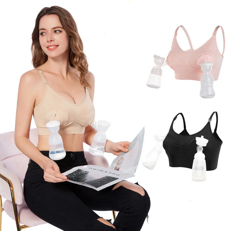 Maternity hand-held breast pumping underwear breast pump bra breastfeeding underwear Accessories Pumping Bra