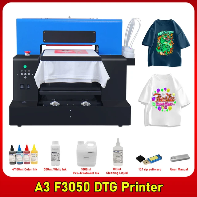 Automatic DTG Garment T-shirt Printer A4 size Direct to T-shirts Printing  Machine 6 Colors - AliExpress