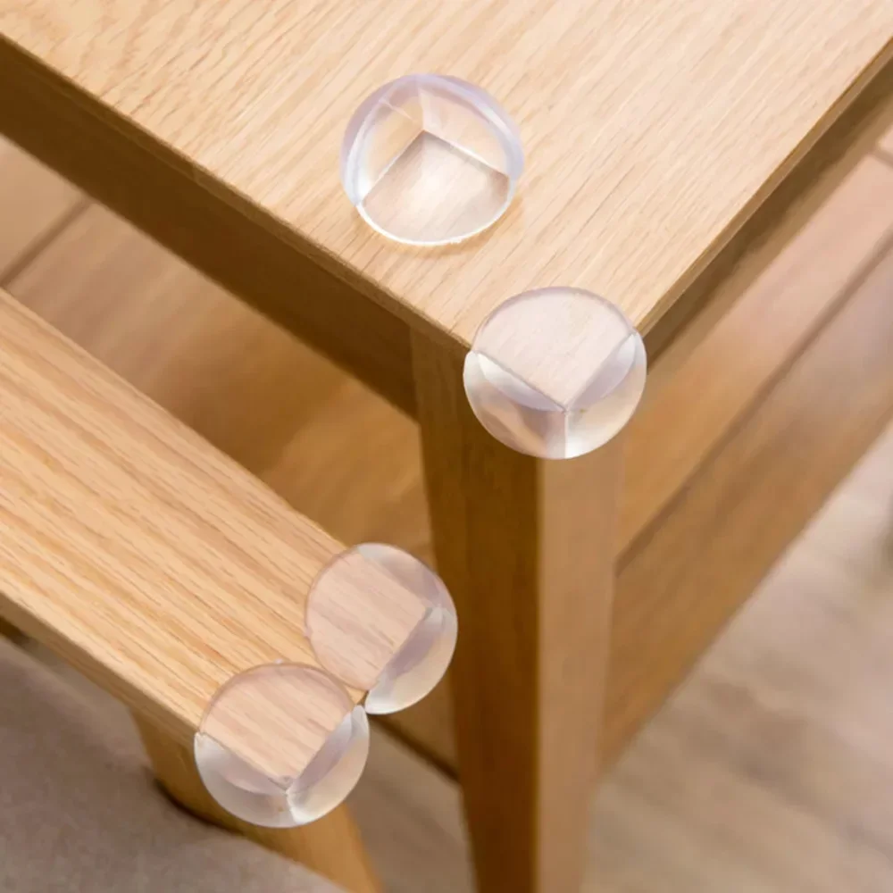 Baby Safety Silicone Protector Table Corner Edge Protection Cover Transparent Anti Collision Soft Guard Home Tool 4/8/10/12Pcs