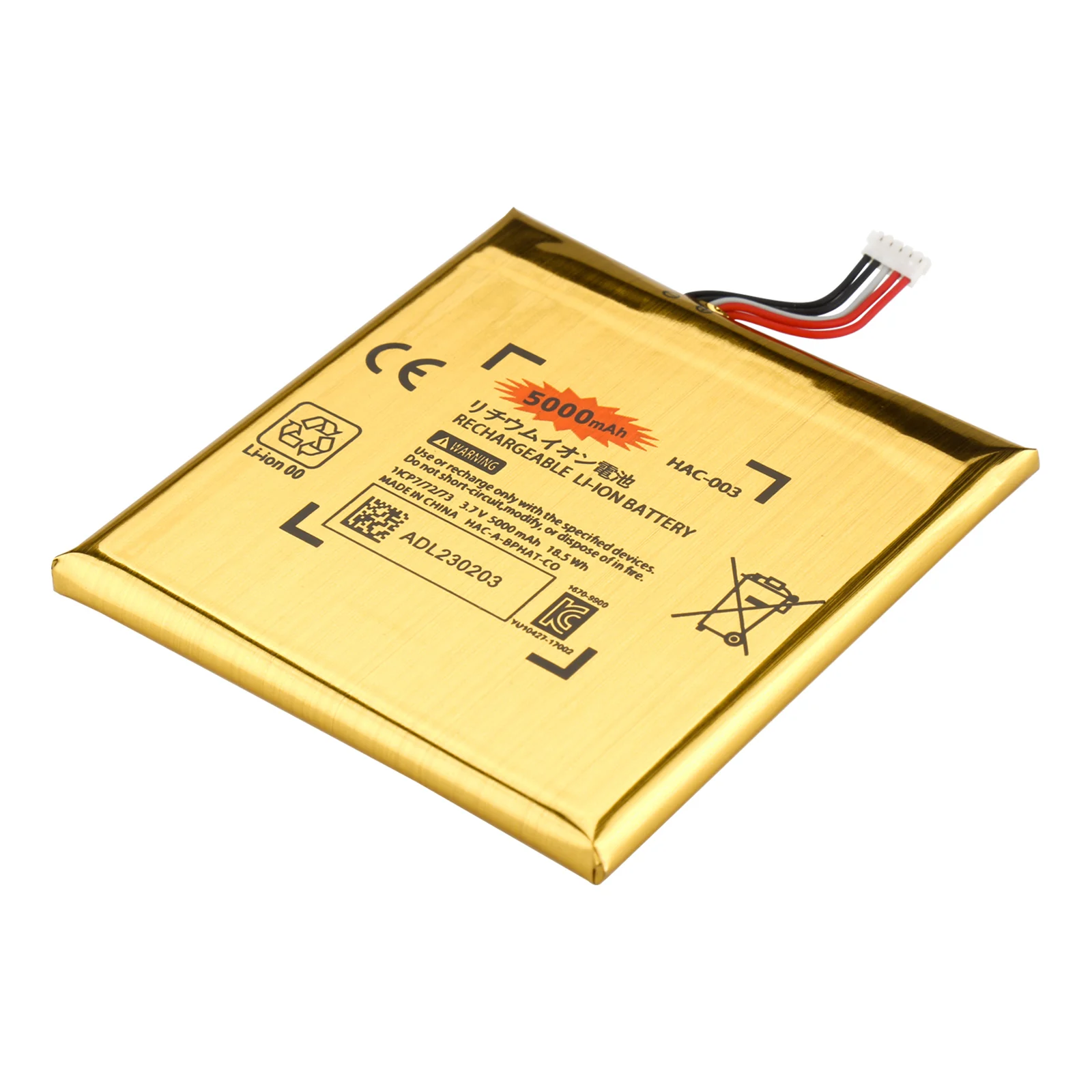 Bateria para Nintendo Switch Console Peças de Reposição Power Bank 5000mah Hac003 Hac-001 Hac-a-bphat-c0 Hac-s-jp Eu-c0 - Image 2