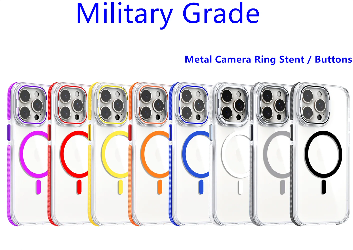 Military Grade Phone Case With Camera Stand For Iphone Series_voghion.com