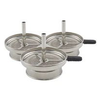 SY 1PC Metal Shisha Charcoal Holder With Handle Narguile Sheesha Water Pipe Chicha Shisha Hookah Bowl Accessories Gadget Tools 1