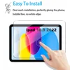 For iPad 10th Gen 10.9 Inch 2022 Tempered Glass Screen Protector A2696 A2757 A2777 Tablet Anti Scratch Clear Protective Film 4