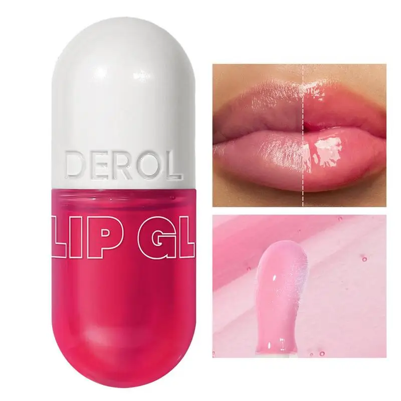 

Moisturizing Lip Oil Non Sticky Lip Oil Plumper Long-lasting High-shine Nourishing Lip Oil Non-sticky Plumping Oil For Fuller