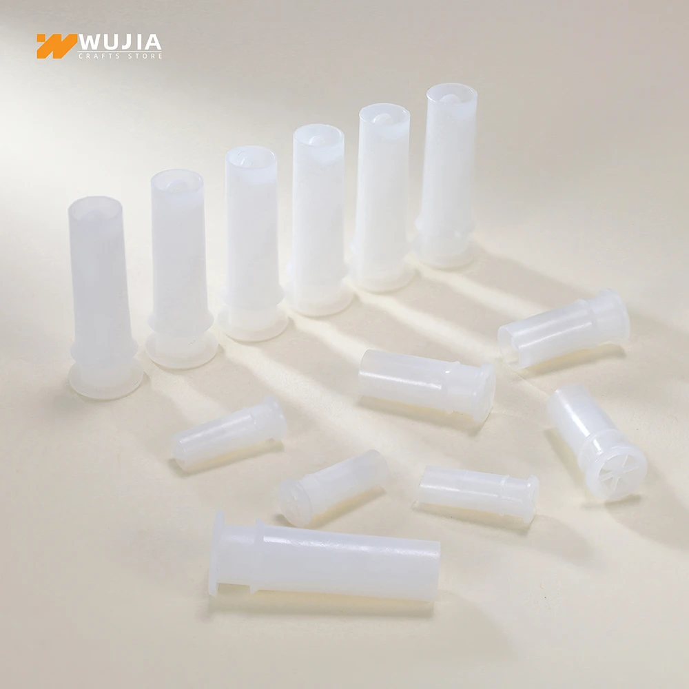30/50/100pcs Plastica Squeaky Giocattolo Fischio Ance Inserto Noise Maker Scarpe Cane Gatto Squeakers Riparazione Fix Pet Peluche Accessori - immagine 3