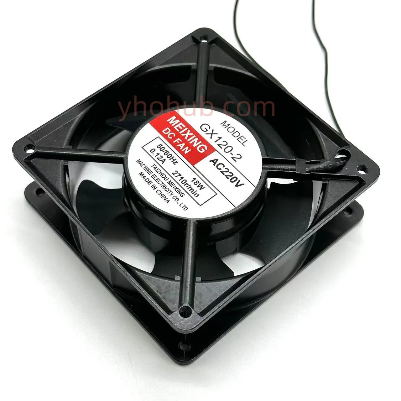 Meixing Gx1202 ac 220v 0.12a 120x120x38 mm Fios Ventilador de Refrigeração do Servidor
