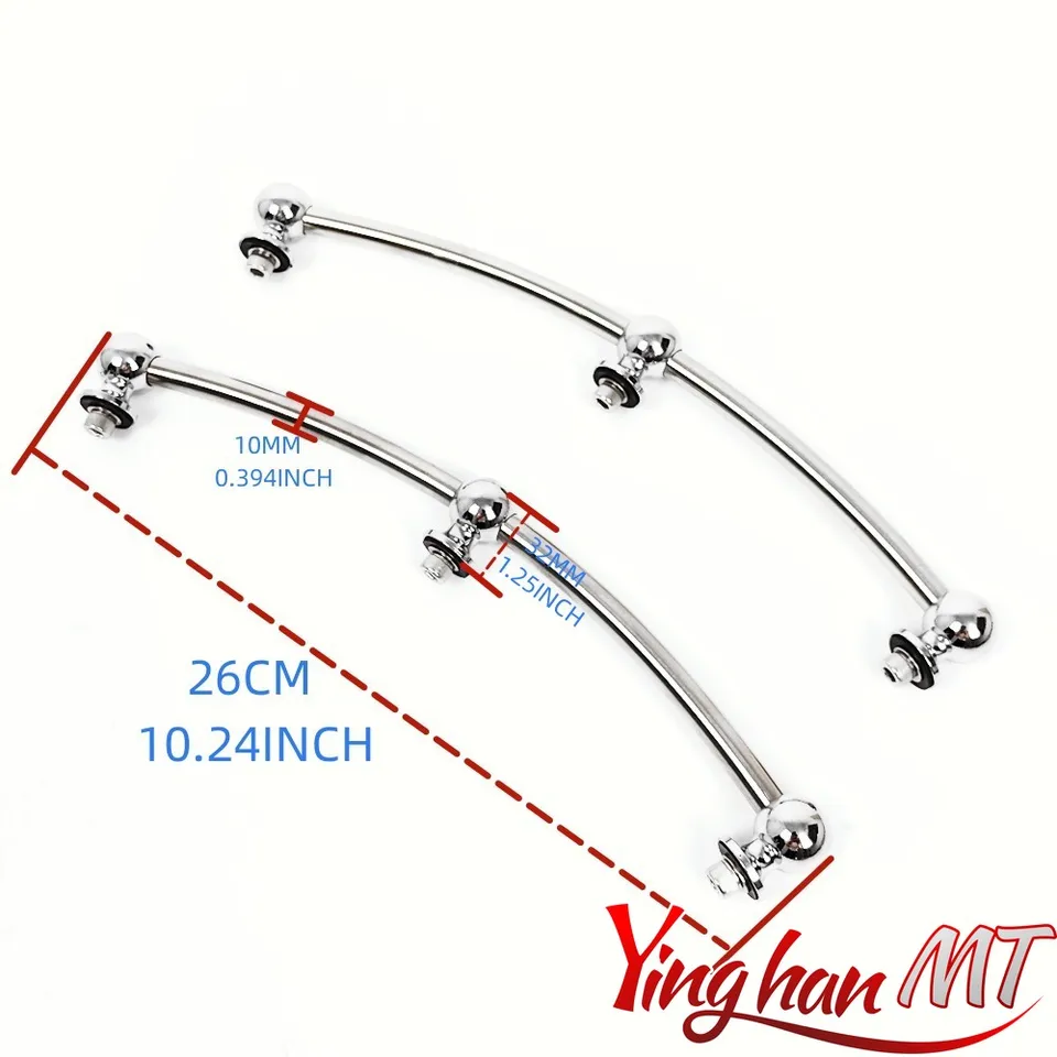 Parafango Anteriore Cromato Per Harley Softail 1986-2017 - Spear Trim In Alluminio CNC