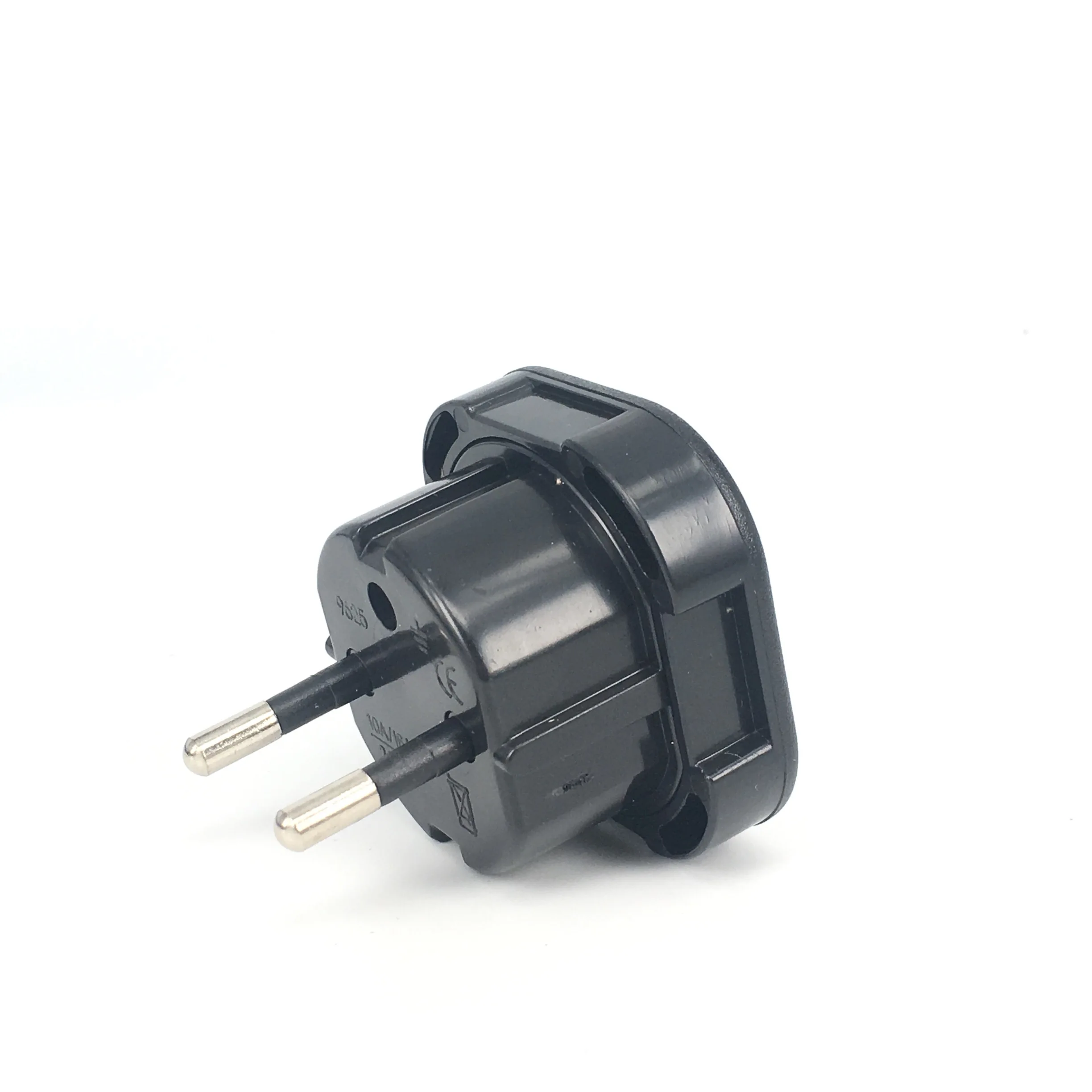 1PCS Black/White 2 PiN Wall Plug Socket UK TO EU EUROPE EUROPEAN UNiVERSAL TRAVEL CHARGER ADAPTER PLUG CONVERTER plug adapter,power adapter,eu plug adapter