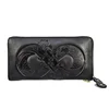 2025 New Genuine Leather Wallet Bag Long Real Cow Leather Purse Women First Layer Cowhide Card Holder Clutch for Cell Phone 3