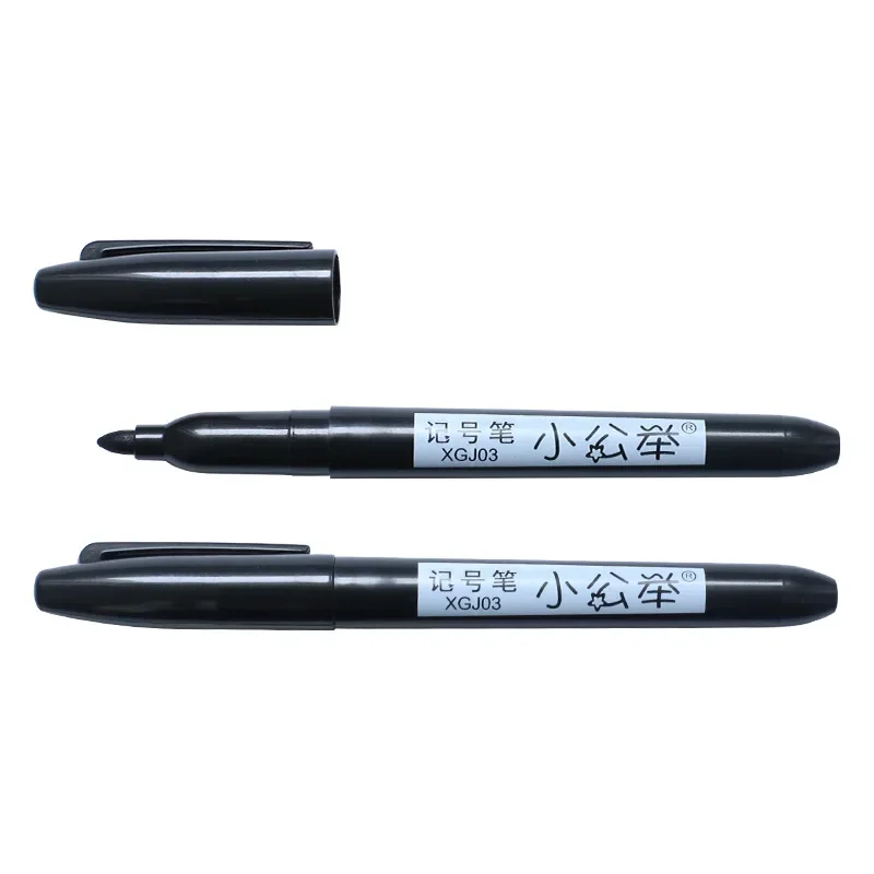 Permanent Marker Pen Permanent Marker Markers Pen Permanent Markers Marker Pens Art Marker Pen Art Markers 10 Pcs/lot Medium Point 1.5mm Black Blue Red Ink For Art Supplies Stationery