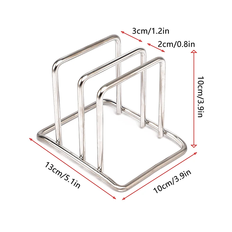 Cutting Board Holder Stainless Steel Cutting Board Rack Kitchen Organizer For Chopping Board Kitchen Storage Organization Rack 6