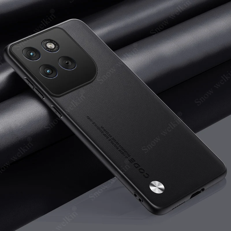 Luxury PU Leather Shockproof Silicone Phone Case Cover