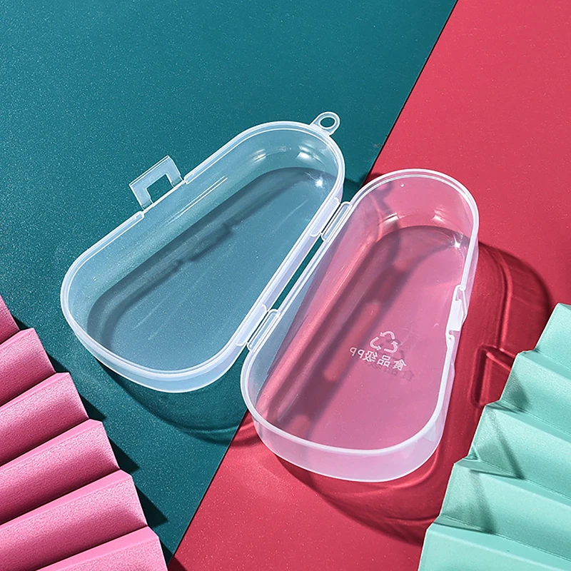 

Portable Baby Teether Box Organizer Milk Teether Storage Dropper Type Medicine Feeder Storage Box Children's Gifts