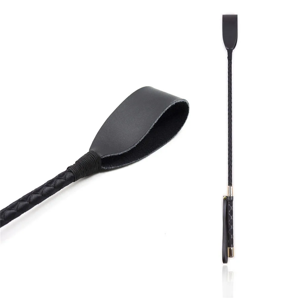 Sex toys bdsm whip bondage erotic slave game fetish leather spanking 60cm paddle roleplay flogger for couples