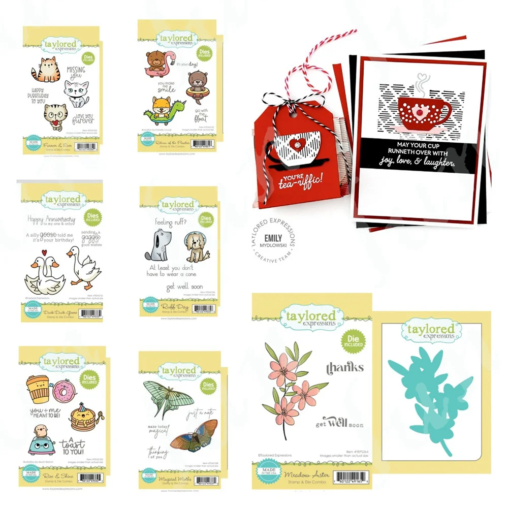 

Gus & Gertie Get Crafty Clear Stamps Metal Cutting Dies Handmade DIY Stencil Embossing Mold Scrapbook Paper Template Decoration