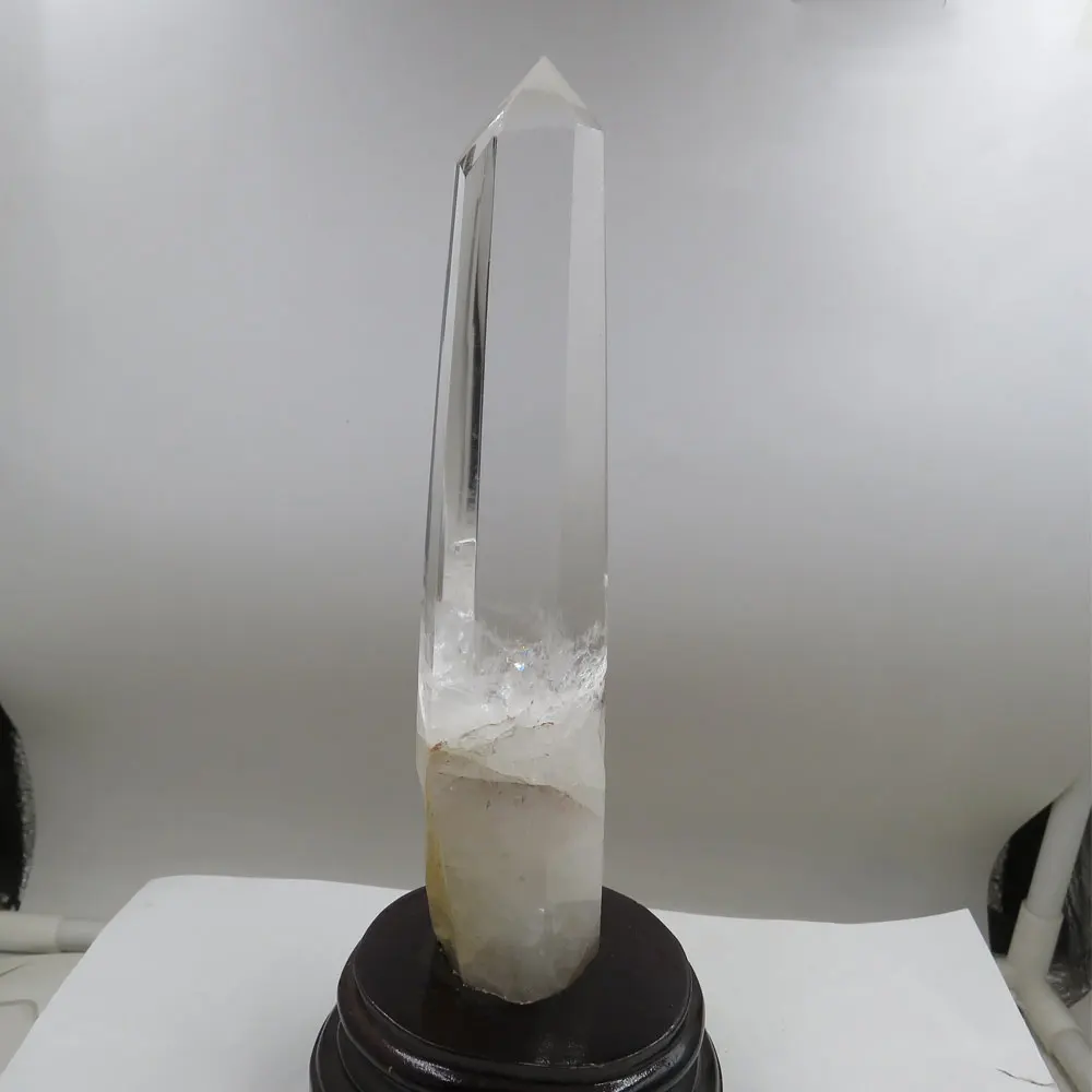 New Arrival ! Aaaa 240g Natural Clear Quartz Crystal Wand Single