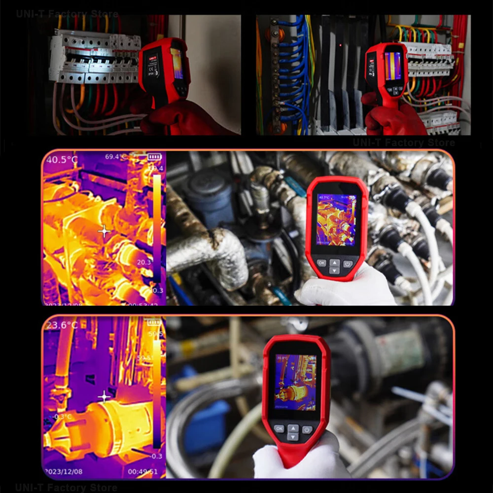 UNI-T UTi160S サーマルイメージャー 赤外線解像度 160x120 レーザー